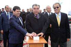 A new power transmission line Kairakkum-Asht inaugurated in Bobojon Ghafurov district